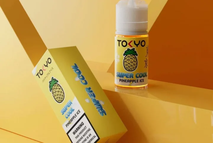 TOKYO SUPER COOL NIC SALT SERIES – PINEAPPLE ICED – 30ML (35MG-50MG)