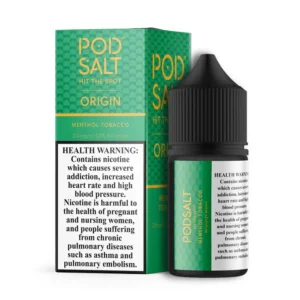 POD SALT ORIGIN MENTHOL TOBACCO