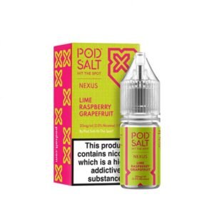 POD SALT NEXUS LIME RASPBERRY GRAPEFRUIT