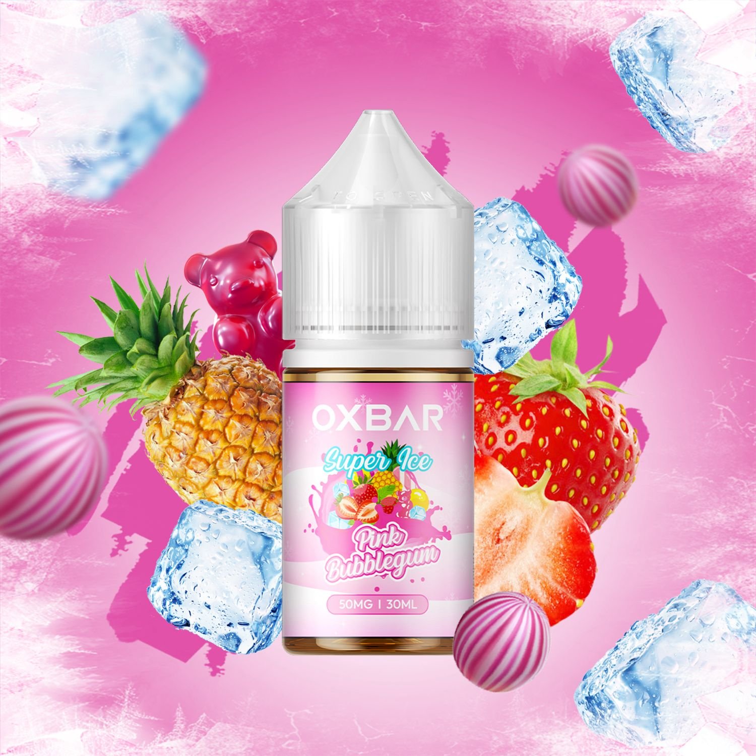 Oxbar Pink Bubblegum Flavour Price in Pakistan