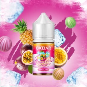 Oxbar Passion Fruit Bubblegum flavour