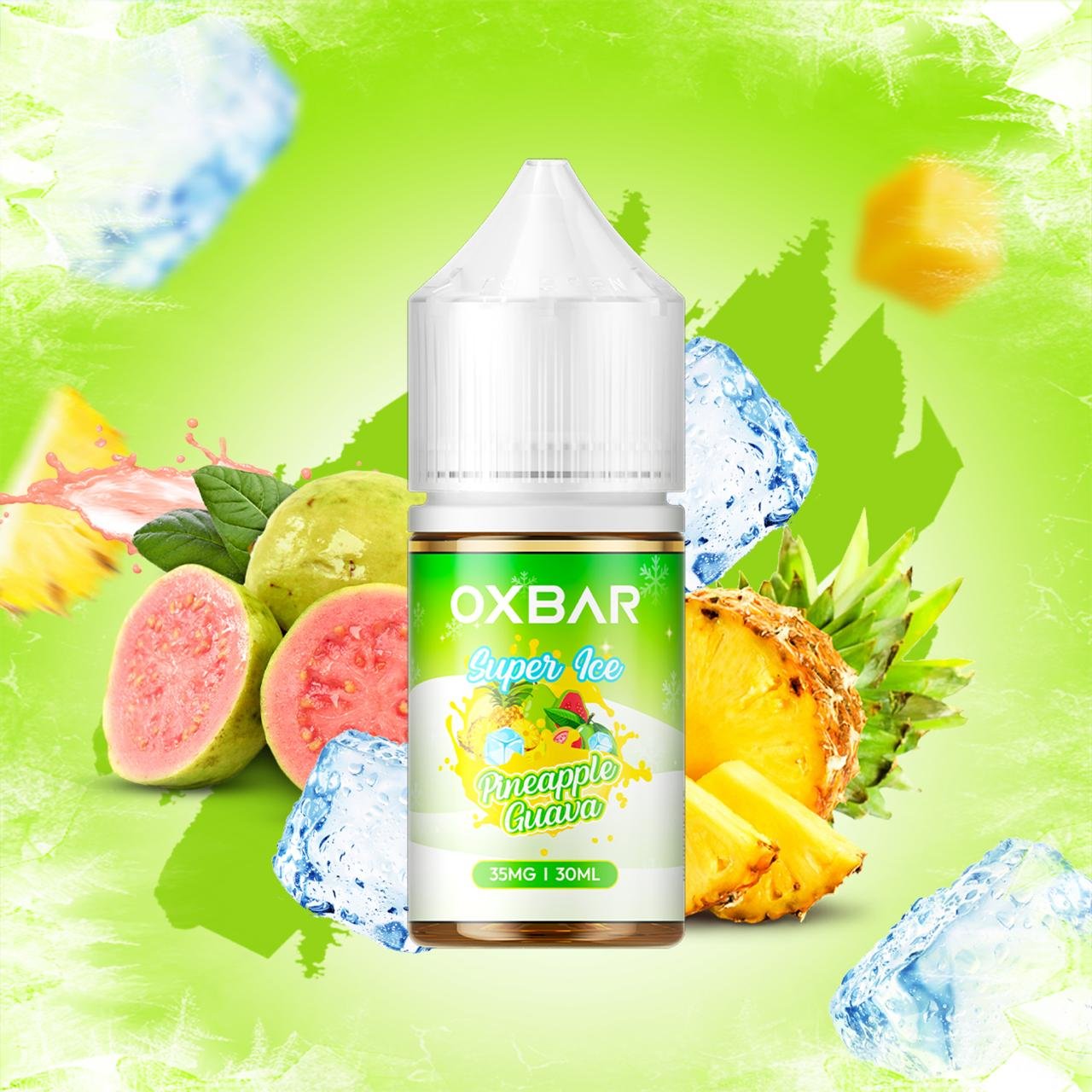 oxbar-pineapple-guava-super-ice-nic-salt oxbar-pineapple-guava-super-ice-nic-salt