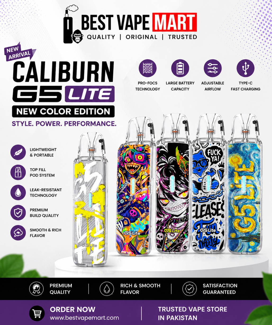 Caliburn G5 Lite New Edition Price in Pakistan