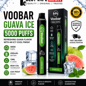 Voobar Guava Ice 5000 Puffs Price in Pakistan