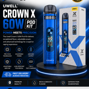 Original Uwell Crown X Pod Kit 60W Price in Pakistan – Best Vape Mart