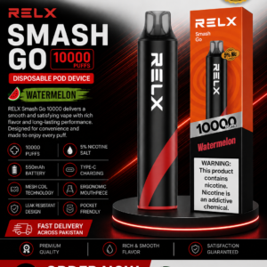 Relax Smash Go watermelon ice 10000 Puffs