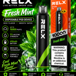 Relax Fresh mint 10000 Puffs
