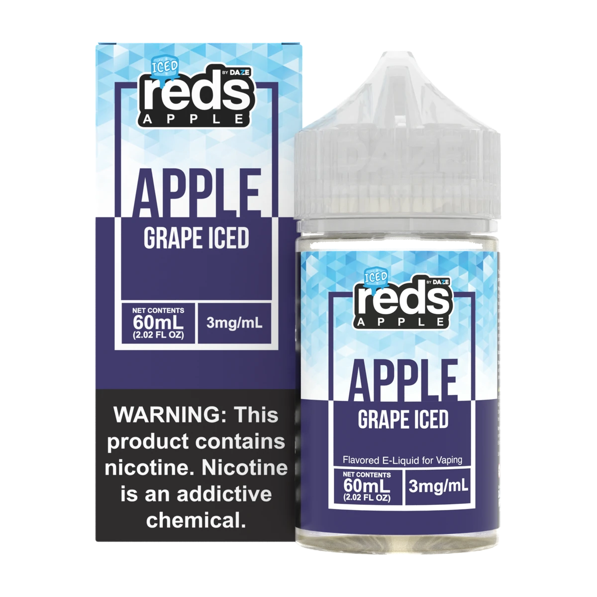 7 Daze – Grape Iced by Reds Apple 60mL