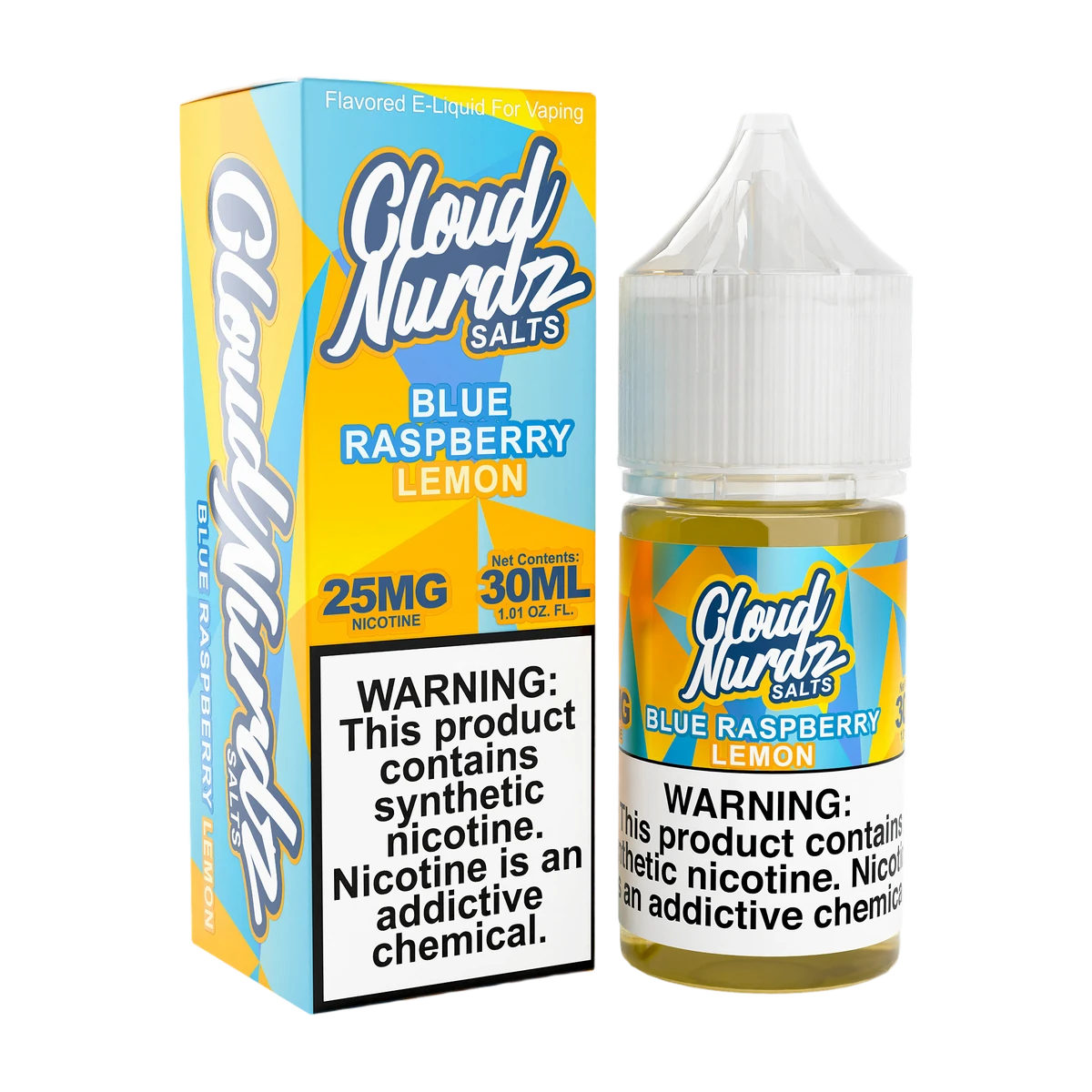 Blue Raspberry Lemon by Cloud Nurdz Salt 30ml (25mg Nicotine)