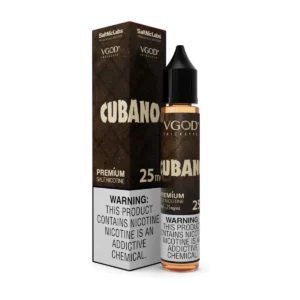 Cubano Brown SaltNic by VGOD – 30ml (25mg, 50mg) – At