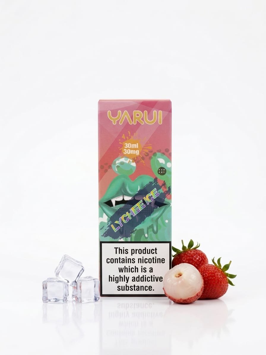 YARUI Lychee Ice 30ML e-liquid bottle in Pakistan, 30MG