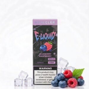 Healcler Blueberry Raspberry Ice 30ML e-liquid bottle in Pakistan, 50MG
