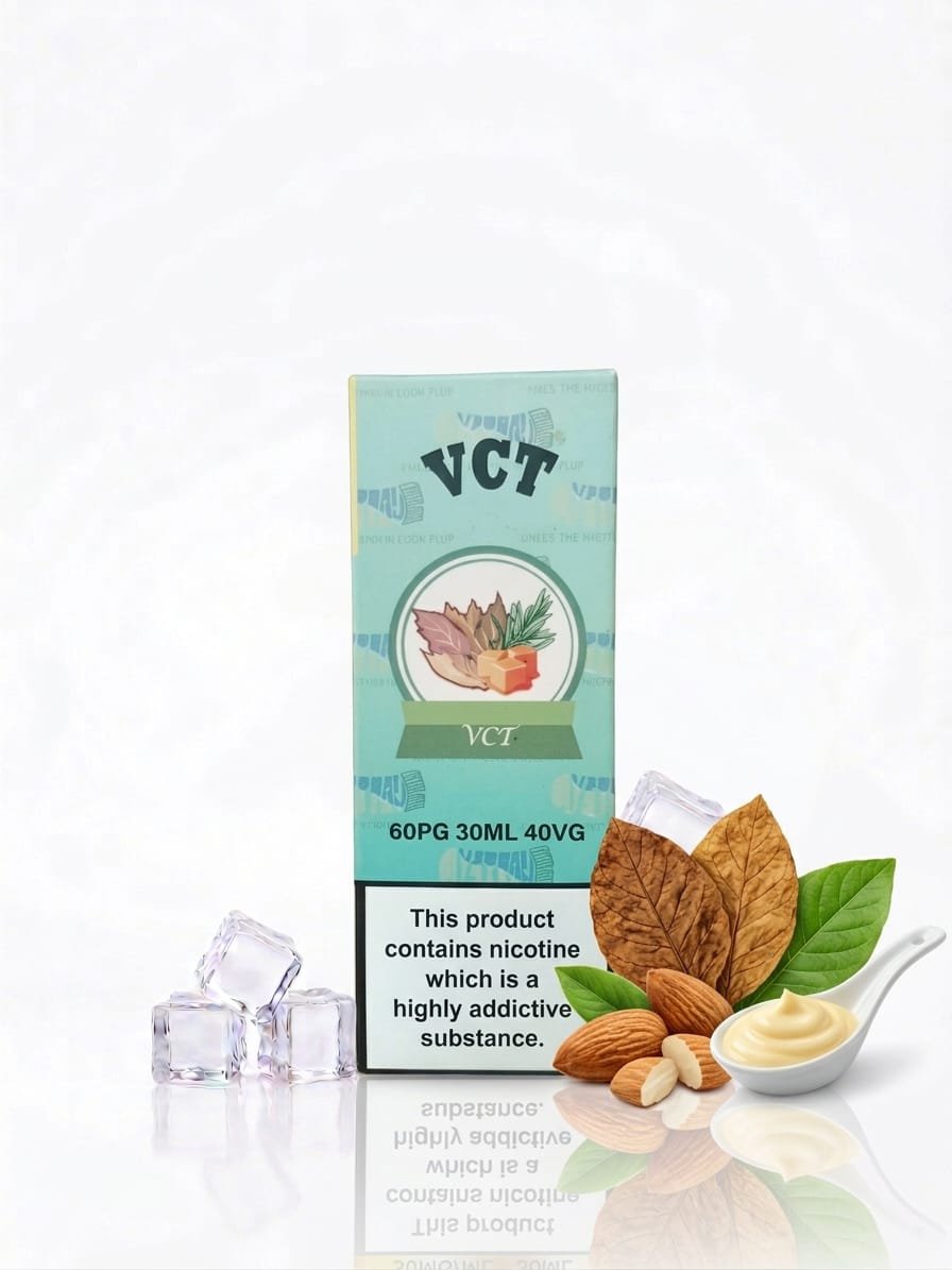 VCT 30ML Vanilla Custard Tobacco e-liquid bottle in Pakistan