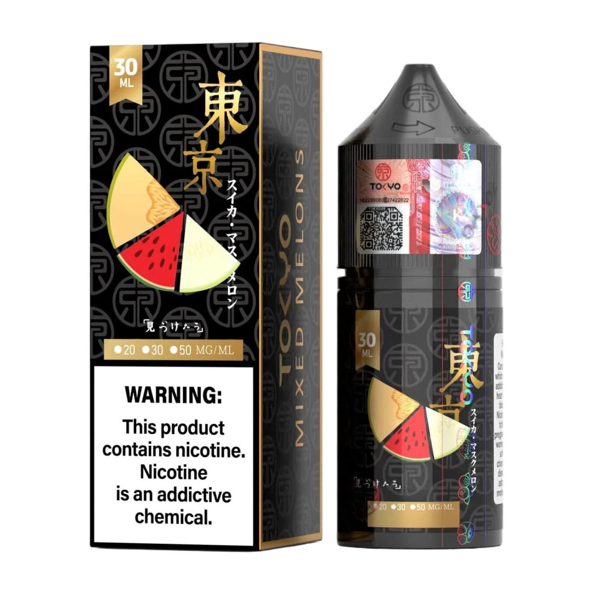 Mixed Melons Tokyo Golden Series 30ml – Tokyo Golden Series