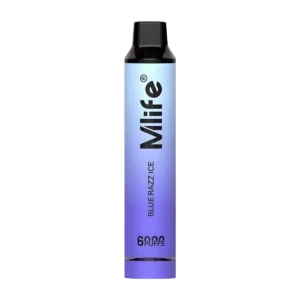 Mlife Disposable Vape – Blue Razz Ice 50mg 6000 Puffs