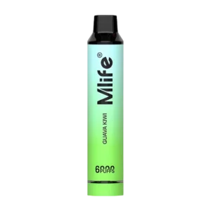 Mlife Disposable Vape – Guava Kiwi 50mg 6000 Puffs