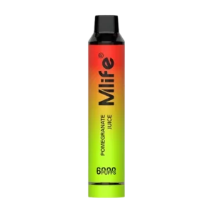 Mlife Disposable Vape – Pomegranate Juice 50mg 6000 Puffs