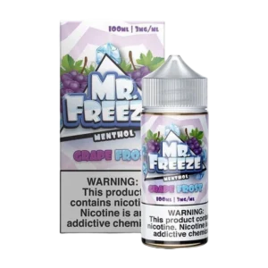Mr Freeze E-liquid Grape Frost By Mr Freeze Menthol – 100ML – 3MG/6MG