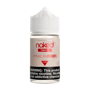 Naked 100 Tobacco – American Patriot 60ml