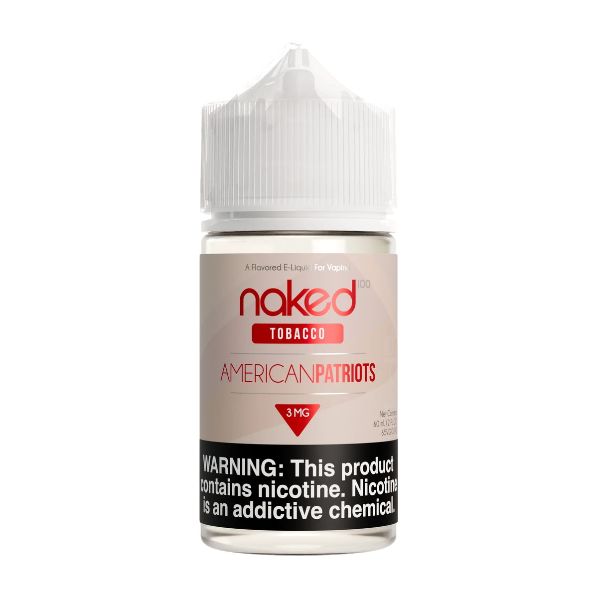 Naked 100 Tobacco – American Patriot 60ml