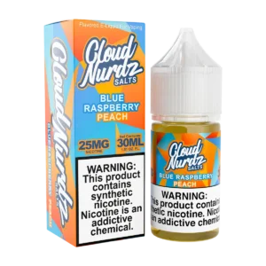 Peach Blue Razz – Cloud Nurdz Salts – 30ML
