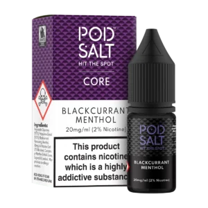 Pod Salt Core Blackcurrant Menthol 10ML