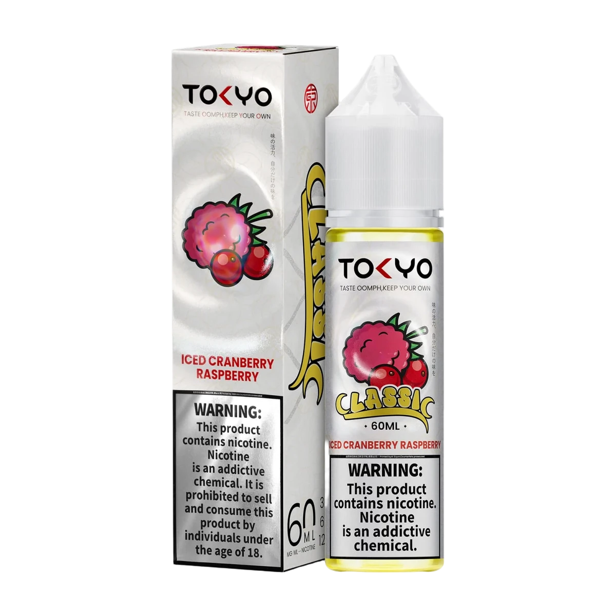 Tokyo Iced Cranberry Raspberry 60ml
