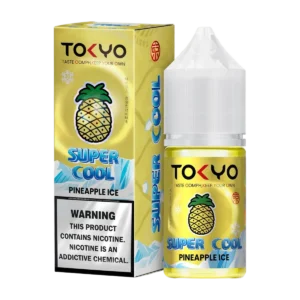 Tokyo Super Cool Nic Salt Series – Pineapple Iced – 30ML (35mg-50mg)