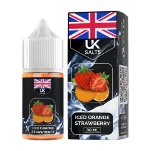 UK Salts Iced Orange & Strawberry Flavour 30ml