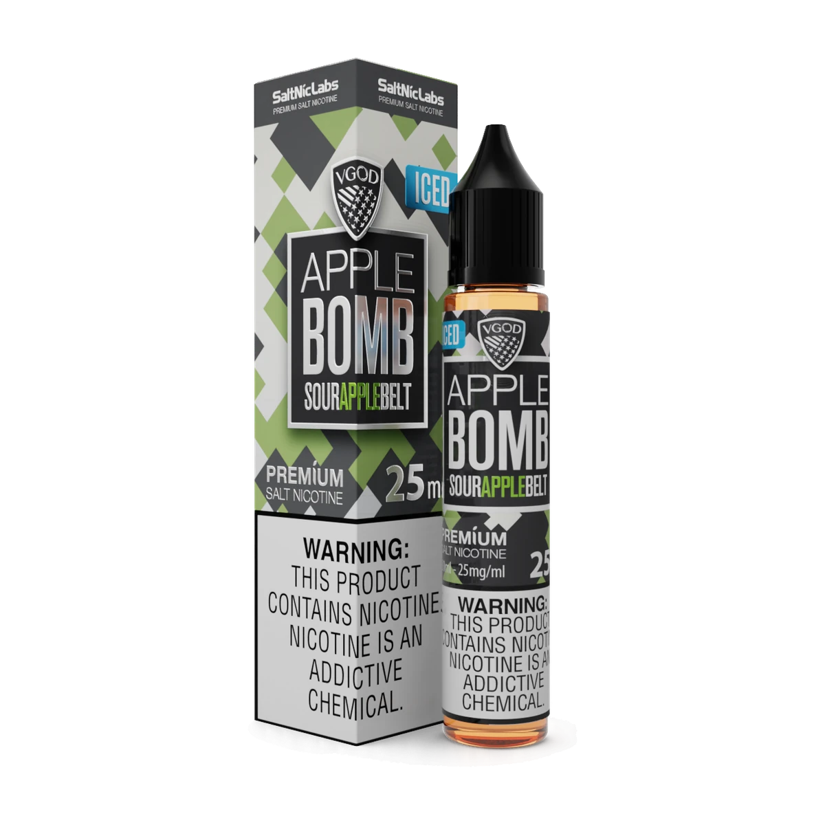 VGod Iced Apple Bomb Saltnic – 30ml (25mg, 50mg) NicSalt E-Liquid