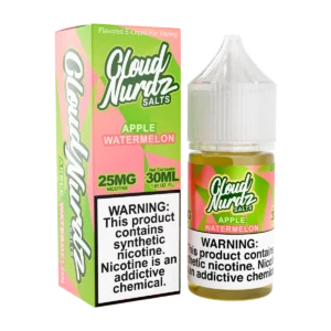 Watermelon Apple – Cloud Nurdz Salts – 30ML