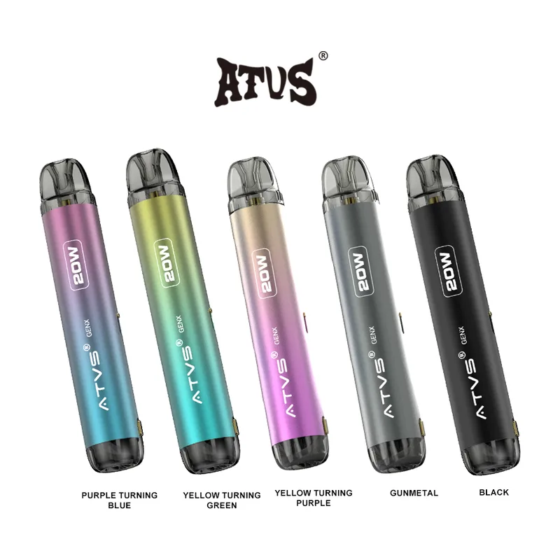 ATVS GenX 20W Pod Kit colours