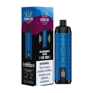 Crown Bar 12K Sound Blueberry Gum box and device