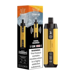 Crown Bar 12K Sound Cool Mango box and device