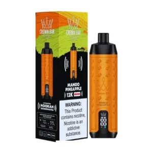 Crown Bar 12K Sound Mango Pineapple box and device