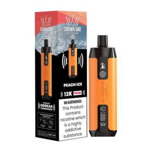 Crown Bar 12K Sound Peach Ice box and device