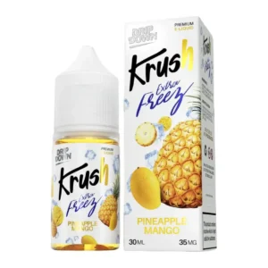 Drip Down Krush Pineapple Mango Extra Freeze 30ml bottle and box