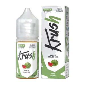 Drip Down Krush Triple Melon Ice 30ml nic salt box and bottle