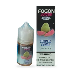 Fogon Juiced Super Cool Guava Ice 30ml bottle and box