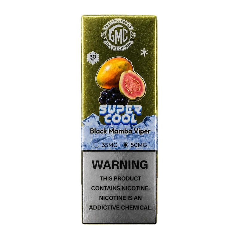 GMC Black Mamba Viper 30ml nic salt box