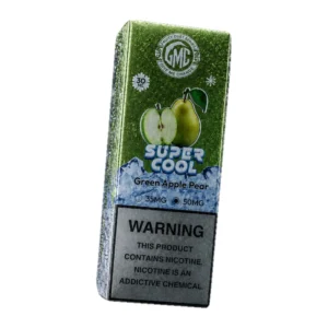 GMC Green Apple Pear 30ml nic salt box