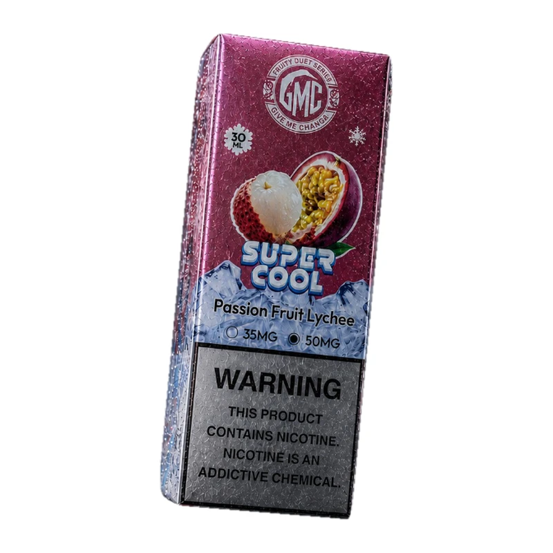 GMC Passion Fruit Lychee 30ml nic salt box