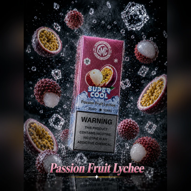 GMC Passion Fruit Lychee 30ml nic salt