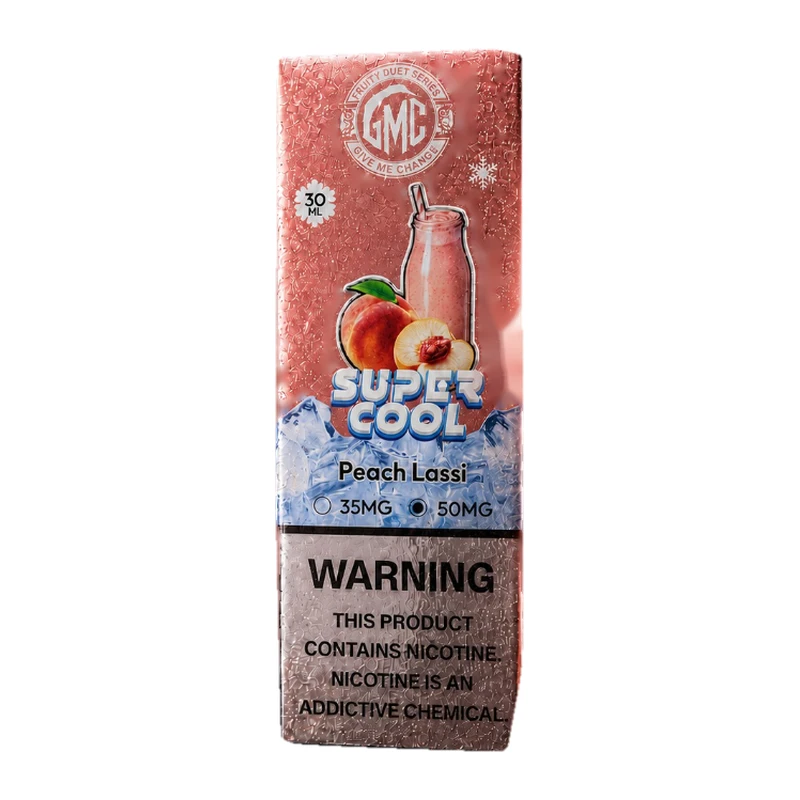 GMC Peach Lassi 30ml nic salt box