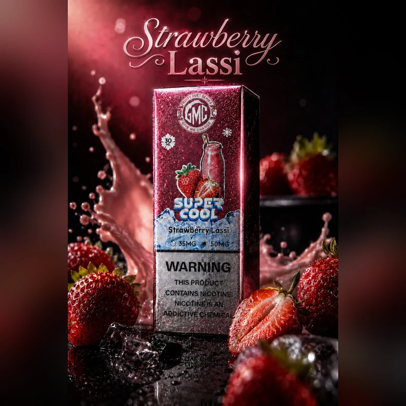 GMC Strawberry Lassi 30ml nic salt