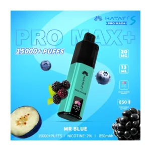Hayati Pro Max+ Mr Blue 15000 Puffs device