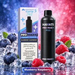 Hayati Pro Max+ Pod Blueberry Raspberry 15000 Puffs