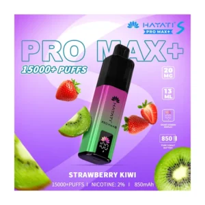 Hayati Pro Max+ Strawberry Kiwi 15000 Puffs device