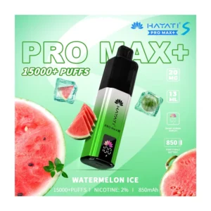 Hayati Pro Max+ Watermelon Ice 15000 Puffs device