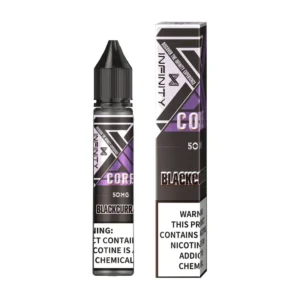 Infinity Core Blackcurrant 30ml nic salt box and bottle